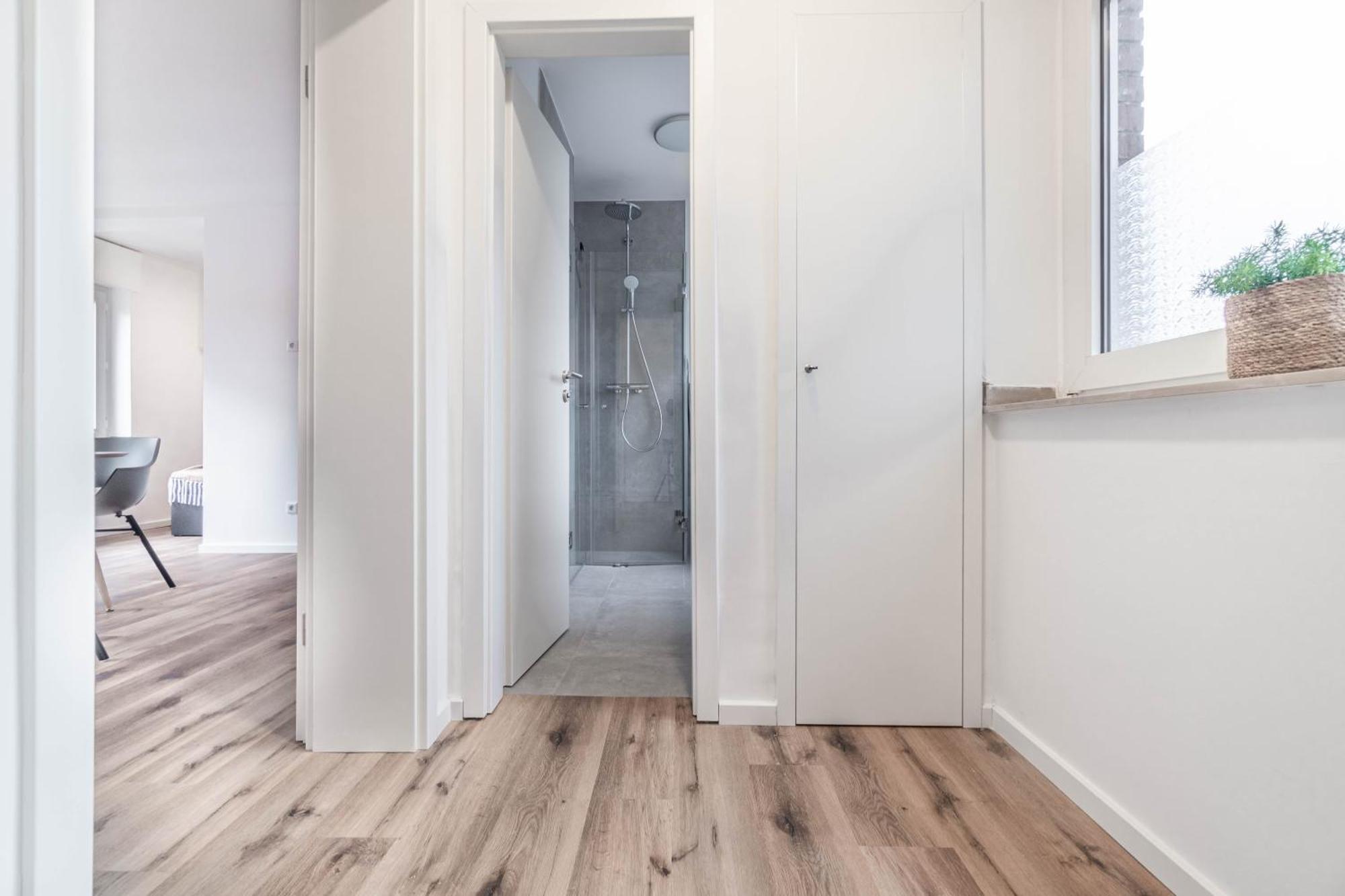 Modern & Minimal - Design-Apartment In Stadtmitte Везель Экстерьер фото